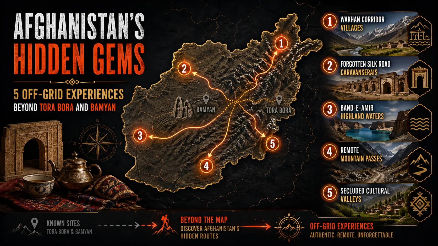 Afghanistan's Hidden Gems: 5 Off-Grid Experiences Beyond Tora Bora and Bamyan