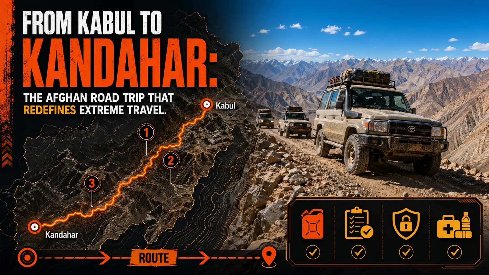 From Kabul to Kandahar: The Afghan Road Trip That Redefines Extreme Travel