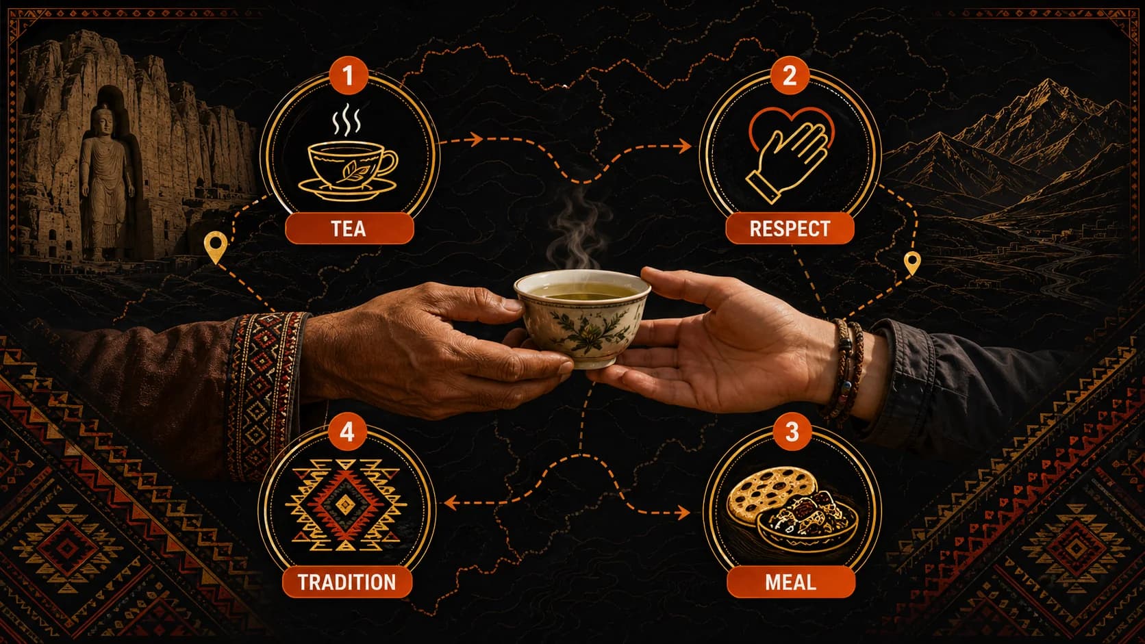 The Unwritten Rules of Afghan Hospitality: A Traveler's Guide to Navigating Tea, Toasts, and Tribal Traditions