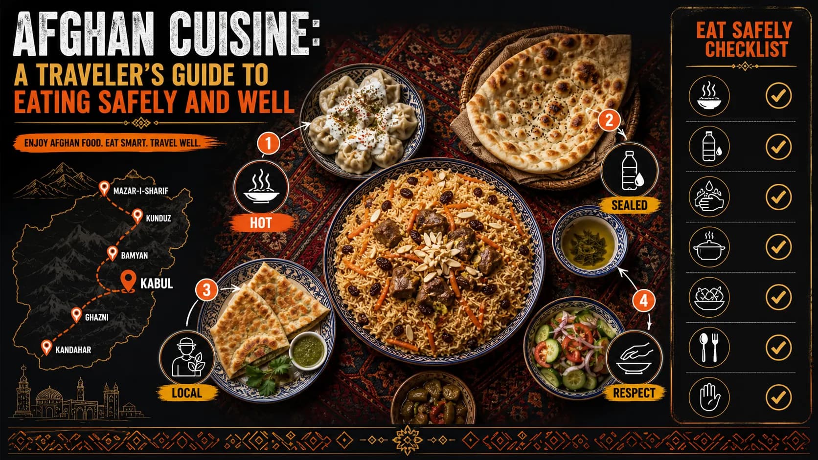 Afghan Cuisine: A Traveler's Guide to Eating Safely and Well