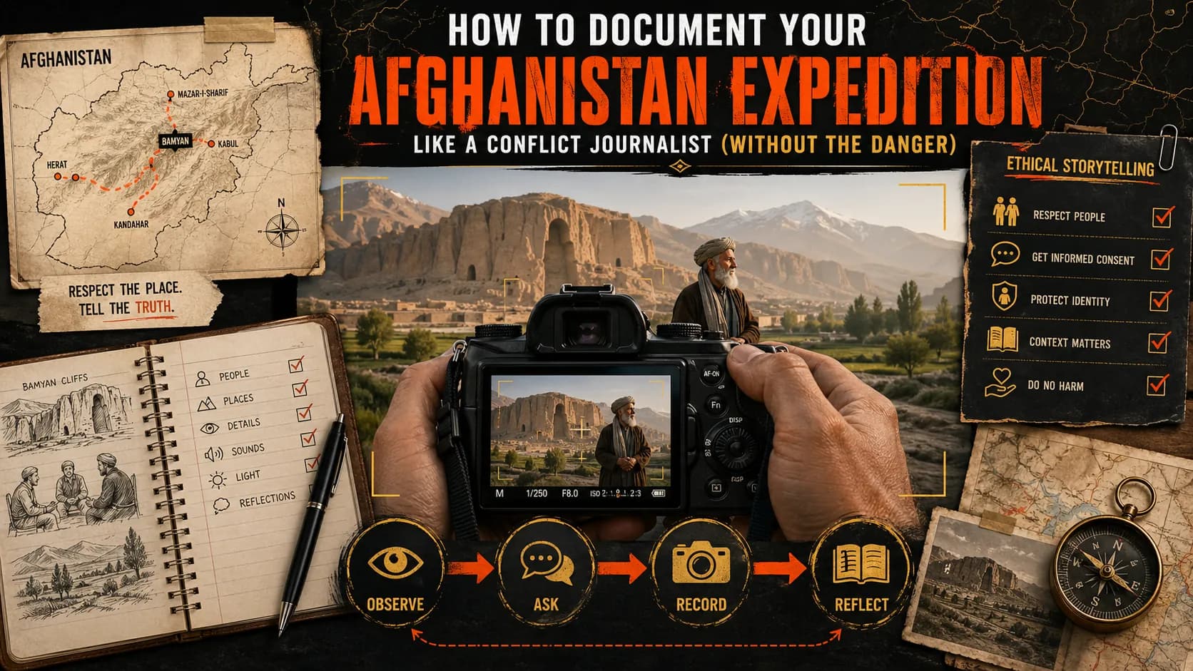 How to Document Your Afghanistan Expedition Like a Conflict Journalist (Without the Danger)